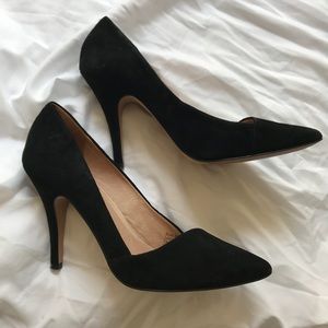 Madewell Black Mira heel